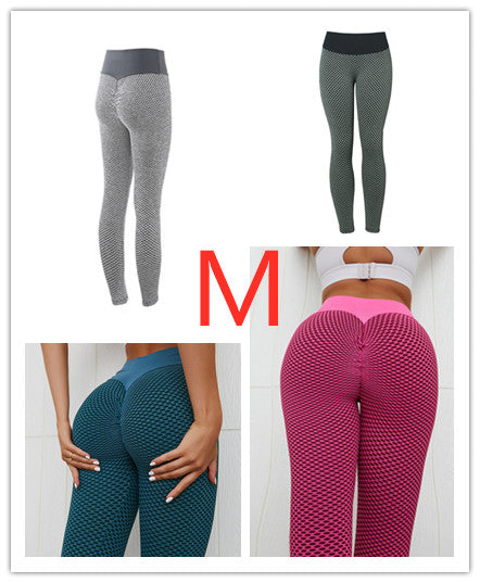 Plaid Leggings Fitness Yoga Pants Women's Seamless High Waist Breathable Gym Leggings - GSINAS.com