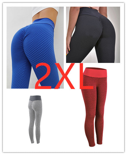 Plaid Leggings Fitness Yoga Pants Women's Seamless High Waist Breathable Gym Leggings - GSINAS.com