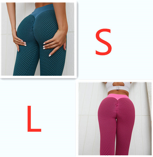 Plaid Leggings Fitness Yoga Pants Women's Seamless High Waist Breathable Gym Leggings - GSINAS.com