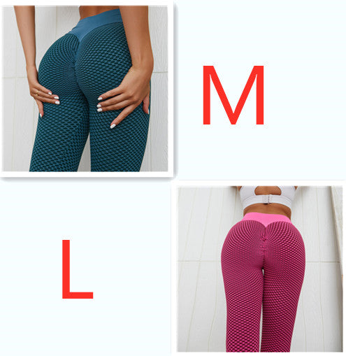 Plaid Leggings Fitness Yoga Pants Women's Seamless High Waist Breathable Gym Leggings - GSINAS.com