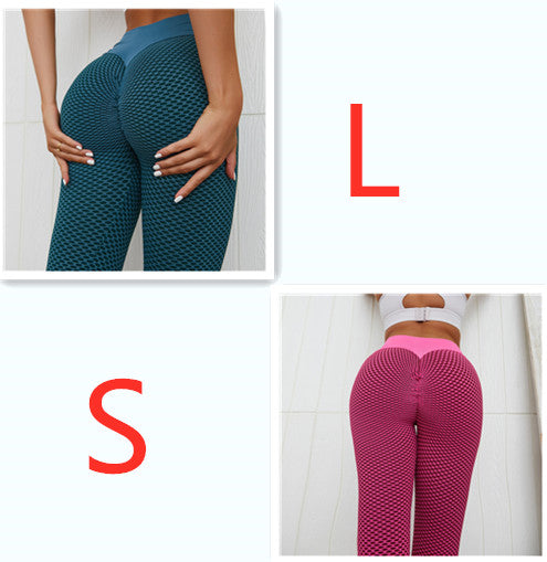 Plaid Leggings Fitness Yoga Pants Women's Seamless High Waist Breathable Gym Leggings - GSINAS.com