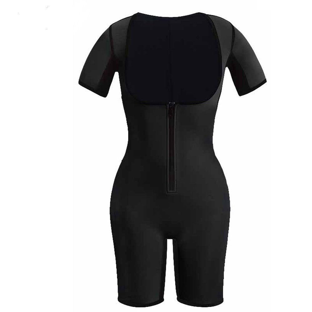 Women's Sauna Waist Trainer Slimming Suit Sweat Body Shaping Tights - GSINAS.com