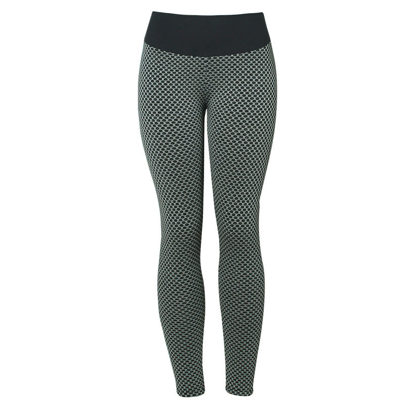 Plaid Leggings Fitness Yoga Pants Women's Seamless High Waist Breathable Gym Leggings - GSINAS.com