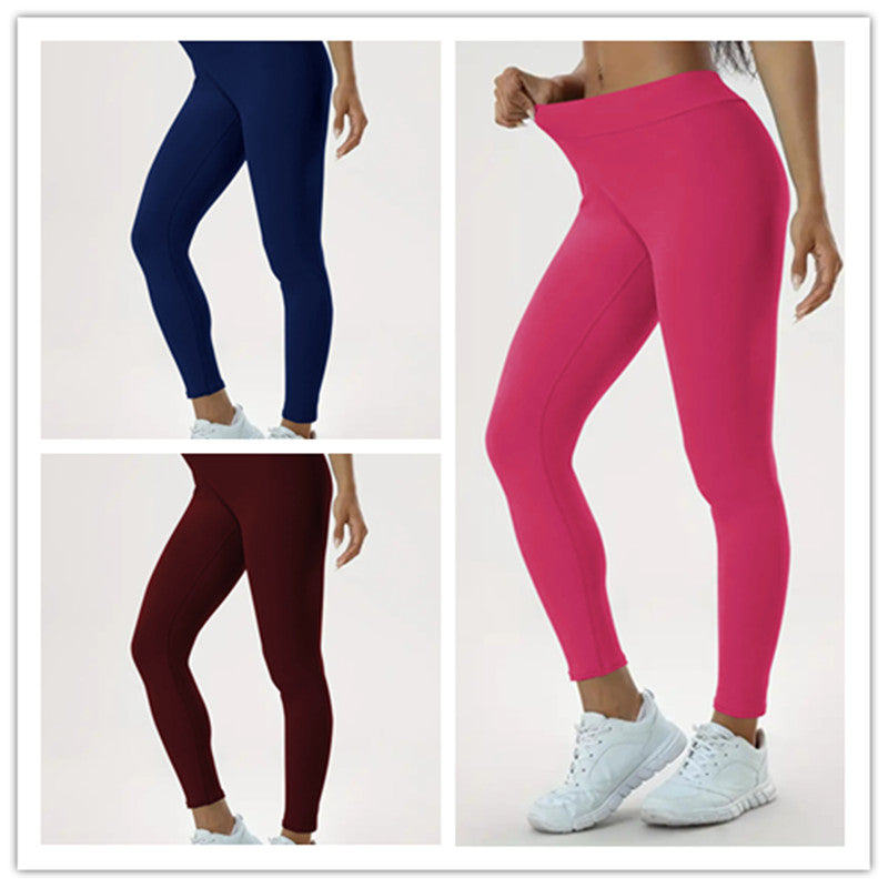 Women's Yoga Pants High Waist Lift High Elastic Tight Fitness Trousers - GSINAS.com