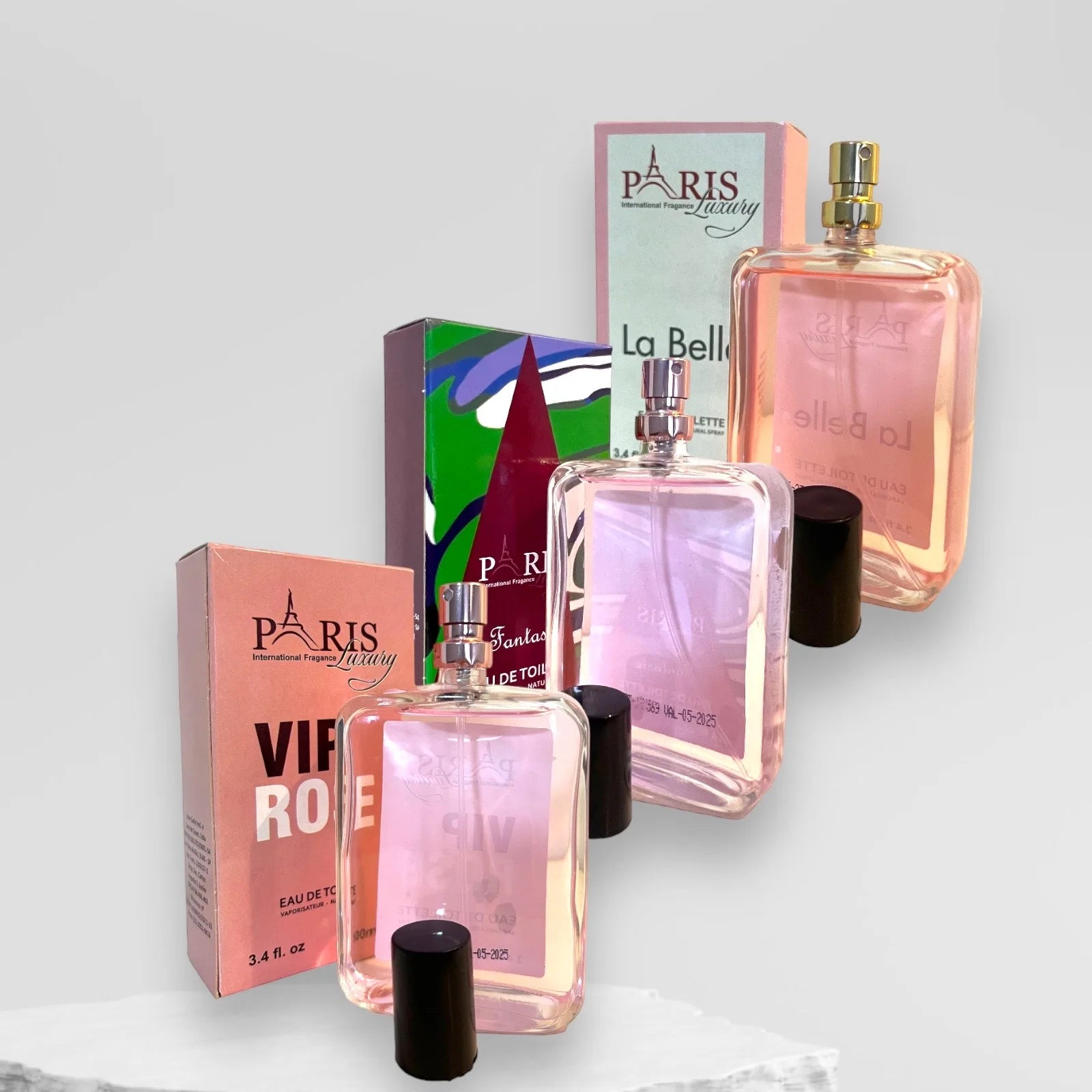 kit 3 Perfumes femininos referencia importada promocao 100ml