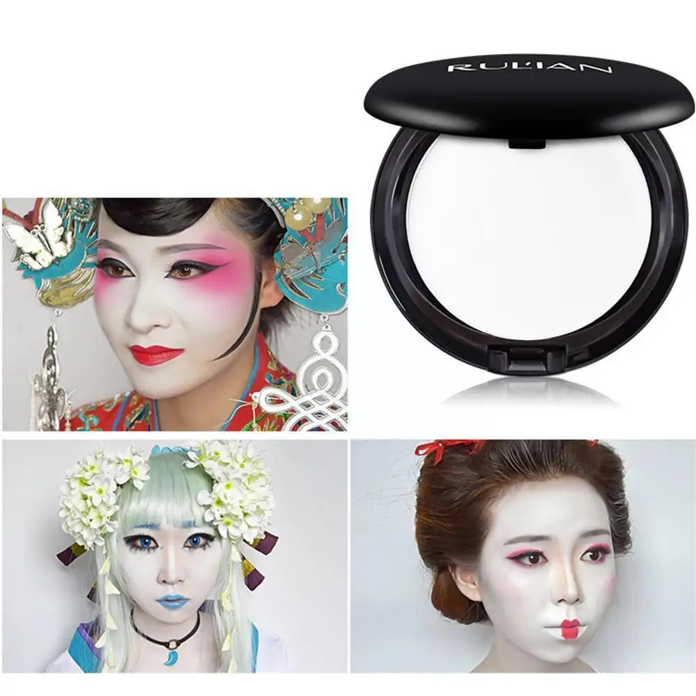 White Makeup Foundation Cream Concealer Cosplay White Zombie Make-Up Face Cream Halloween Face - GSINAS.com