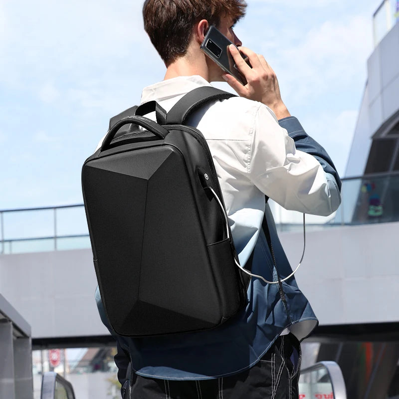 Fenruien Brand Laptop Backpack Anti-theft Waterproof School Backpacks USB Charging Men Business Travel Bag Backpack New Design - GSINAS.com