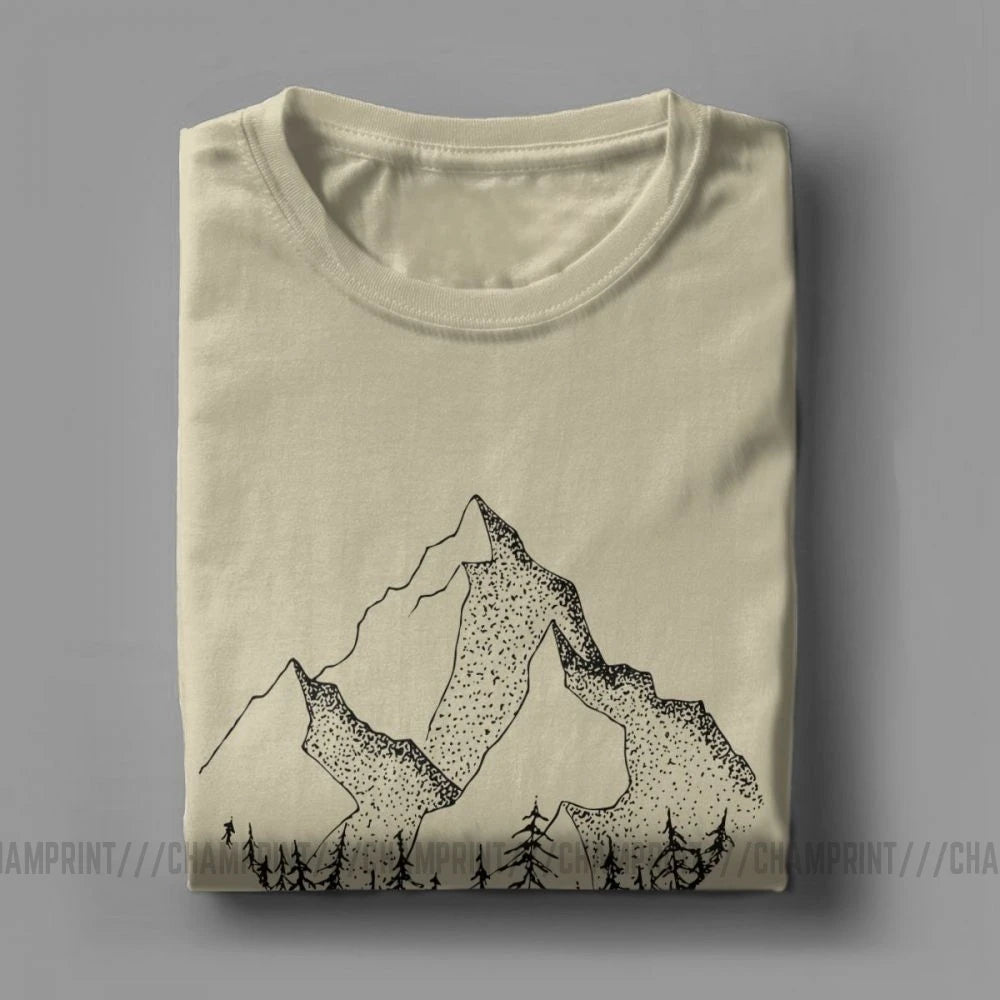 Outdoor Adventure T-Shirt: National Parks Hiking Tee in Plus Sizes