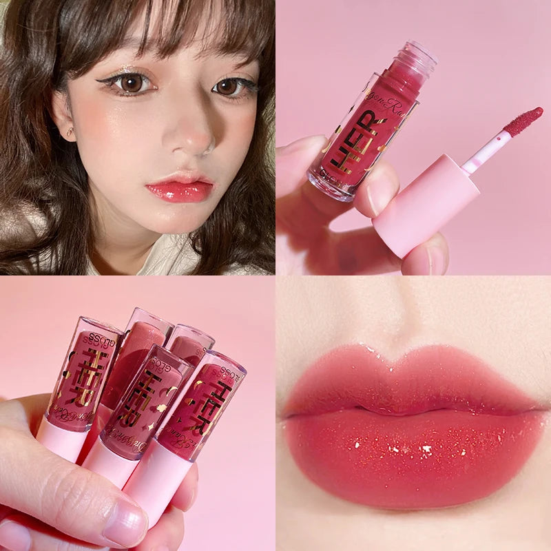 Moisturizing Velvet Mini Lip Gloss Oil Long Lasting Matte Air Lip Glaze Tint - GSINAS.com