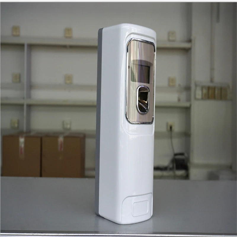 Hotel LCD Aerosol Dispenser With Wall Mounted Toilet Digital Automatic Aerosol Dispenser Perfume Dispenser CE Air Fresheners