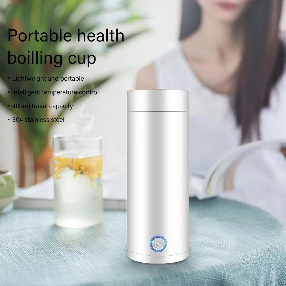 Portable Electric Kettle Thermal Cup