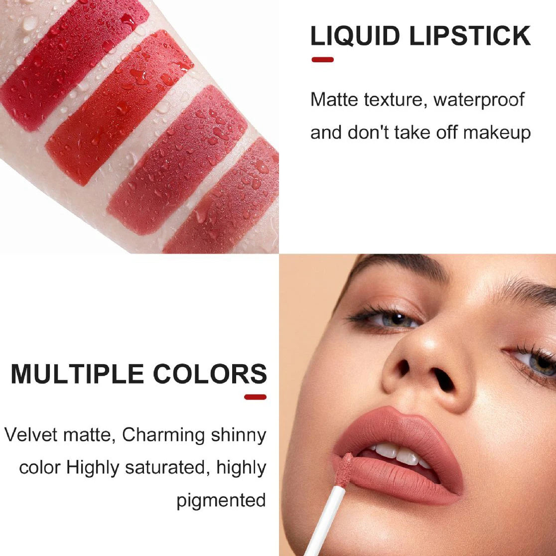 Matte Nude Brown Lipliner Pencil Lipsticks 12 Colors Lip Contour Kit Waterproof Non-sticky Sexy Velvet Red Lipgloss Makeup Tool - GSINAS.com