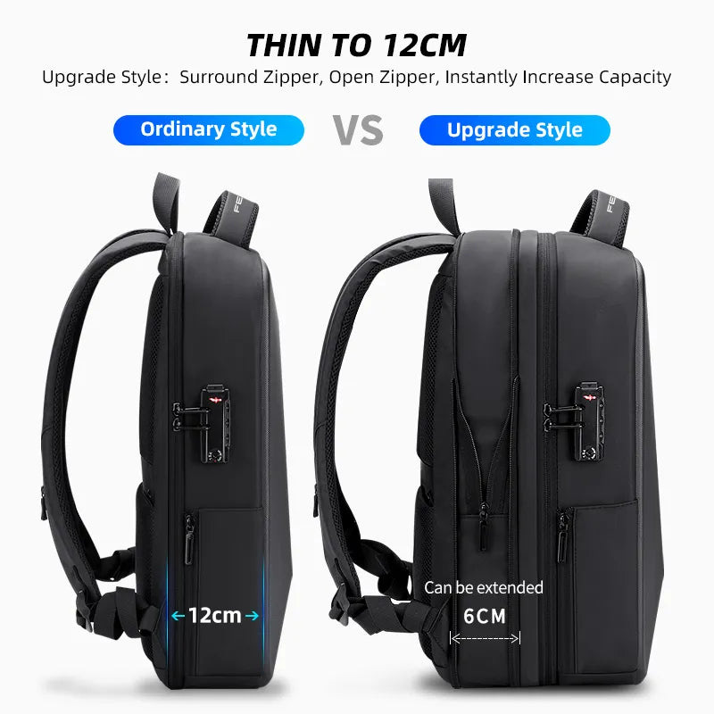 Fenruien Brand Laptop Backpack Anti-theft Waterproof School Backpacks USB Charging Men Business Travel Bag Backpack New Design - GSINAS.com