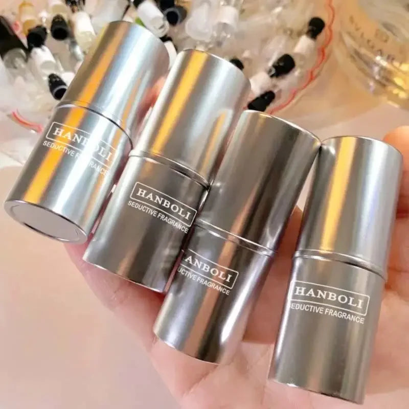 Silver Roller Ball Pheromone Oil Roll on Women Men Fragrances Oil Scented Water Ball Roll Oil Perfumes with Steel Roller Ball 7g