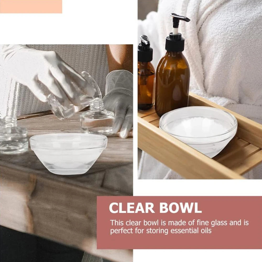 Acrylic Mixing Bowls - Cosmetic Essential Oil and Face Mask DIY Tool for Home Salon Use - GSINAS.com