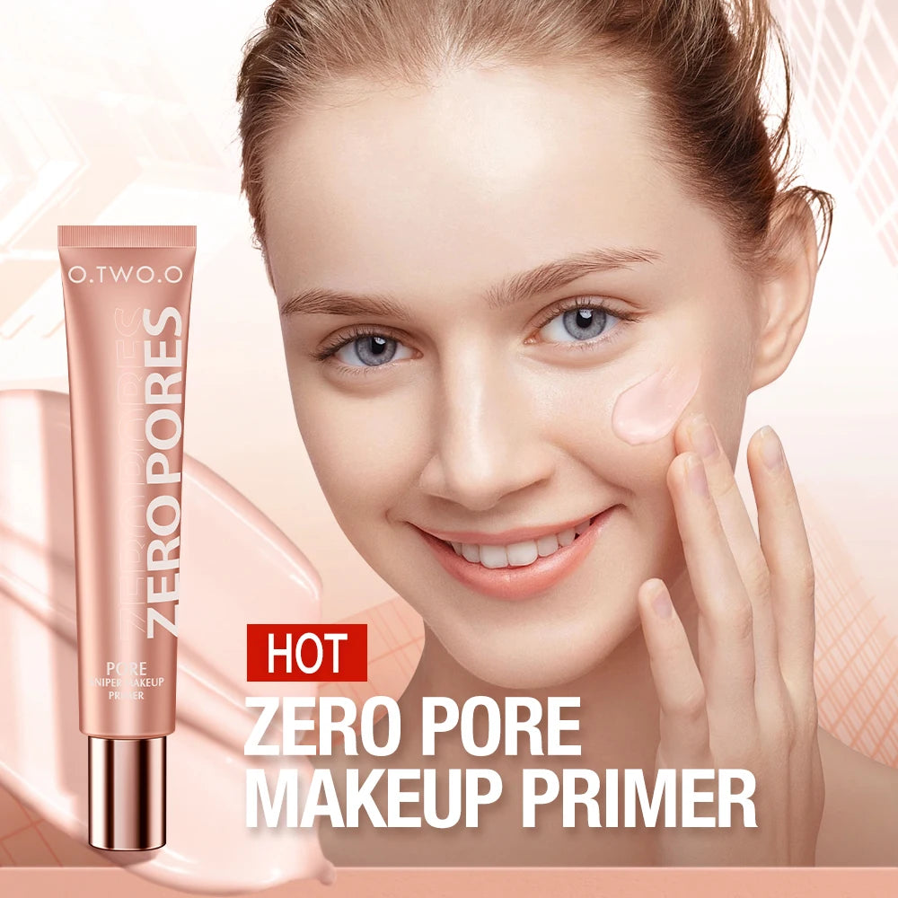 O.TWO.O Face Makeup Base Poreless Primer 20ml Lightweight Matte Finish Oil-Control Foundation Primer Cosmetics - GSINAS.com