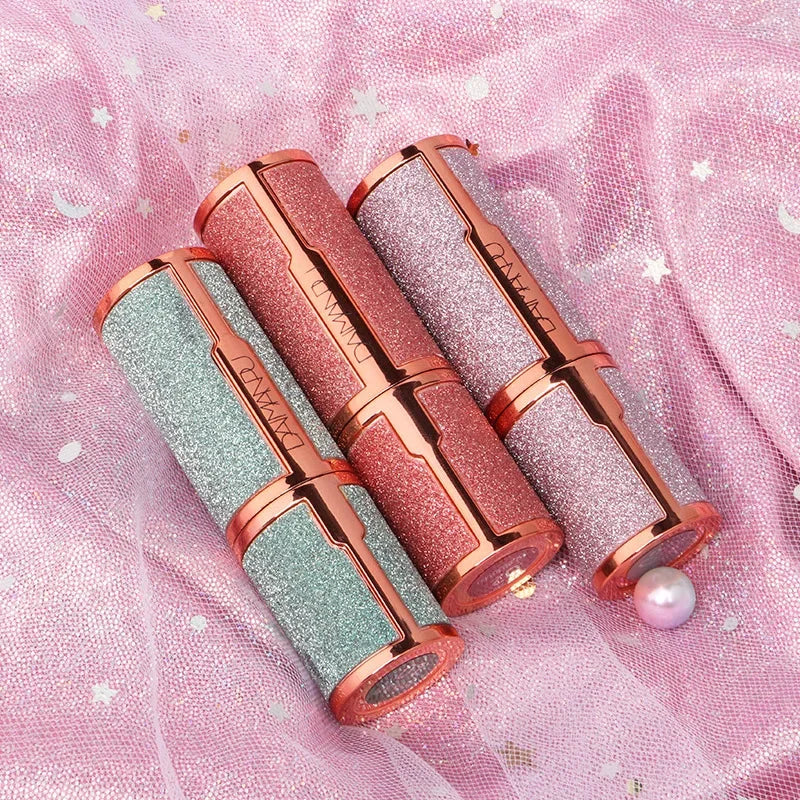 Diamonds Glitter Lipstick Waterproof Long Lasting Temperature Change Matte Shiny Lipsticks Non Stick Lip Tint Makeup Cosmetics - GSINAS.com