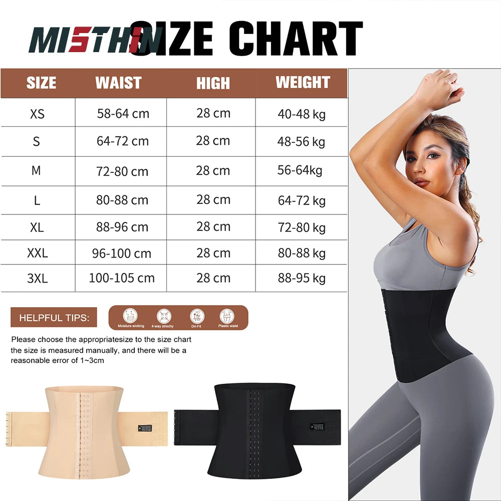 Slimming Tummy Control Shapewear with Double Belt Waist Cincher - GSINAS.com