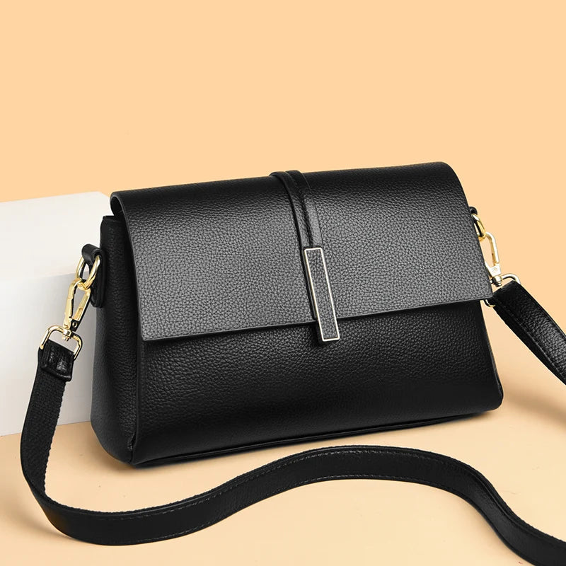 Genuine leather Shoulder Crossbody Bags for Women 2023 Luxury Handbags Women Bags Designer Messenger Bag Sac - GSINAS.com