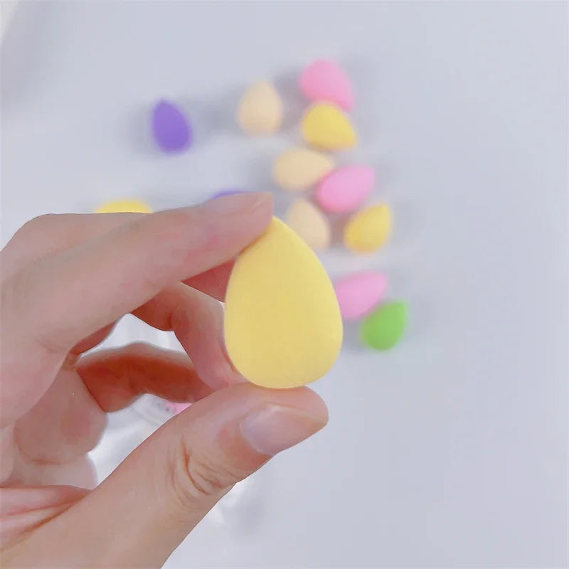 6pcs Mini Makeup Sponge Powder Puff Beauty Sponge for Makeup Concealer Liquid Foundation Face Cosmetic Puff Make Up Sponge - GSINAS.com