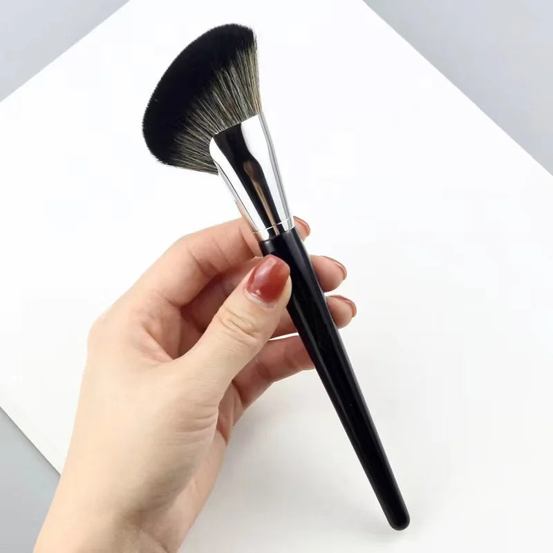 Meikkisivellin Oblique Head Foundation Concealer Bronzer Sculpting Powder Brush Kasvopohja Meikki Kauneus Ammattityökalut 