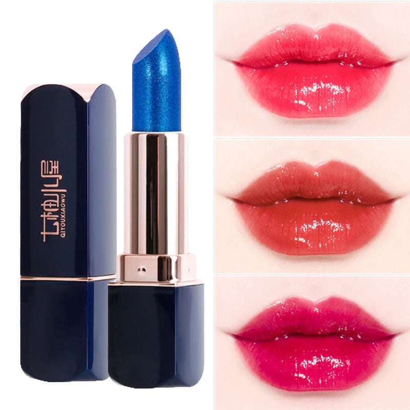 Blue Lipstick Magic Lipsticks Lipstick 24 Hours Waterproof Korean Makeup Halloween Cosmetics Free Shipping Female Makeup YZL9 - GSINAS.com