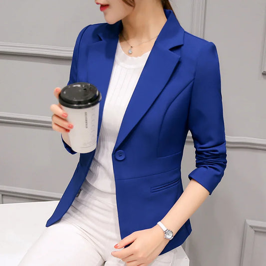 Slim Fit Office Lady Jacket