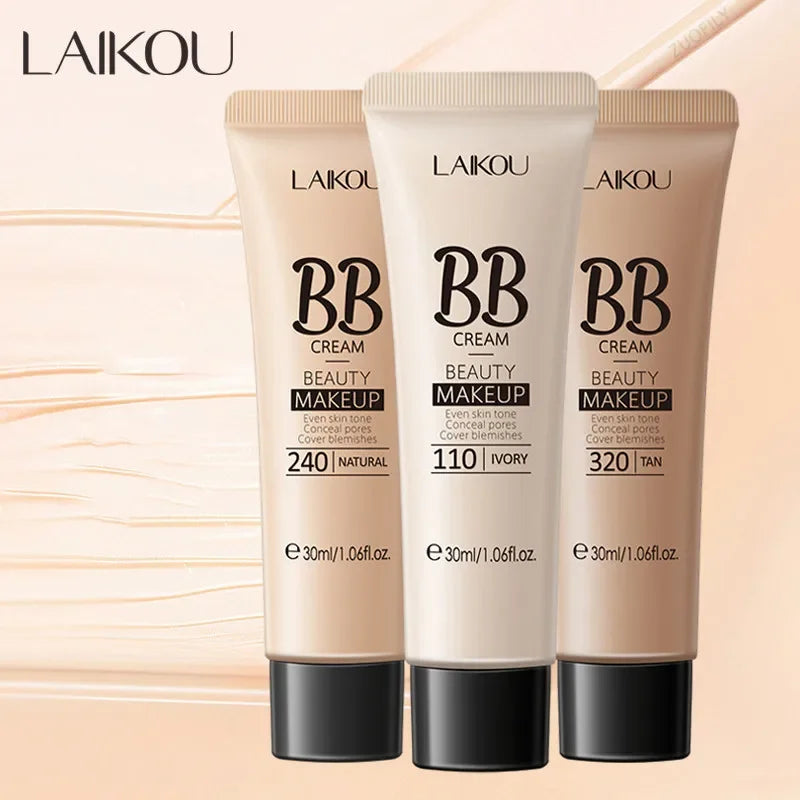 BB Cream Base Makeup Long Lasting Waterproof Brighten Skin Tone Cover Blemishes 30ml Concealer Foundation Liquid Face Makeup - GSINAS.com