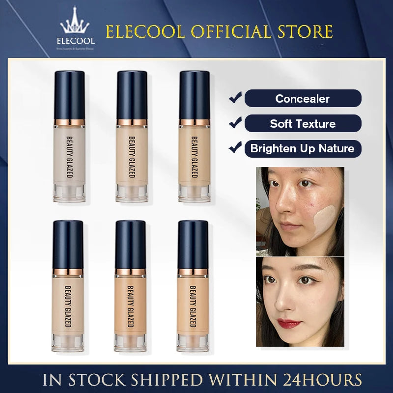 SACE LADY Concealer Smooth Non-Sticking Powder Liquid Concealer Full Cover Makeup Face Corrector Cream Waterproof Cosmetics - GSINAS.com