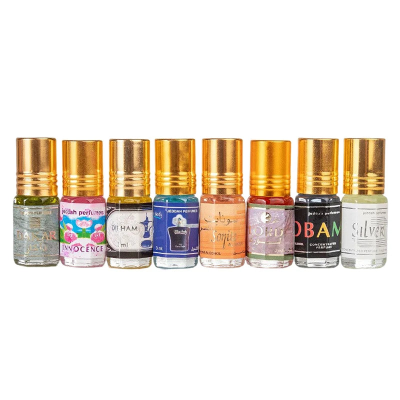 3ML Muslim Roll On Essential Oil Perfume Floral Notes Lasting Fragrance Women Men Alcohol Free Perfumes Body Deodorization