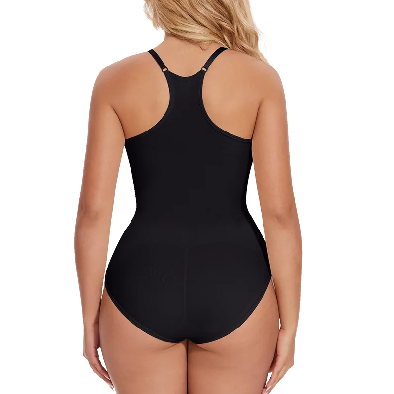 Tummy Control Camisole Bodysuit - Slimming Shapewear with Built-in Bra and Butt Lifter for Seamless Corset Shaping. - GSINAS.com