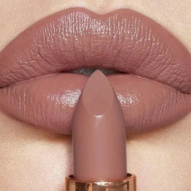 6 Colors Waterproof Nude Matte Lipsticks Long Lasting Lip Stick Not Fading Sexy Red Pink Velvet Lipsticks Makeup Cosmetic Batom - GSINAS.com