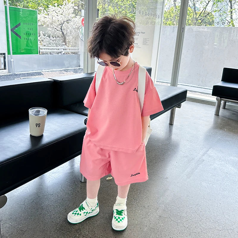 Comfy 2-Piece T-Shirt & Shorts Outfit | 1-7 Years.