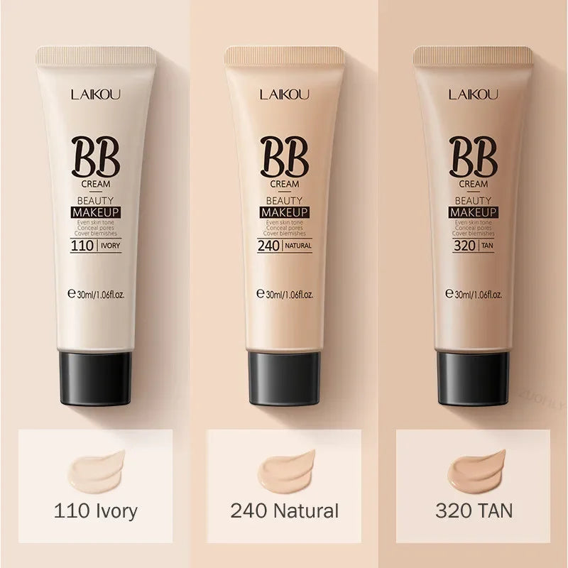 BB Cream Base Makeup Long Lasting Waterproof Brighten Skin Tone Cover Blemishes 30ml Concealer Foundation Liquid Face Makeup - GSINAS.com