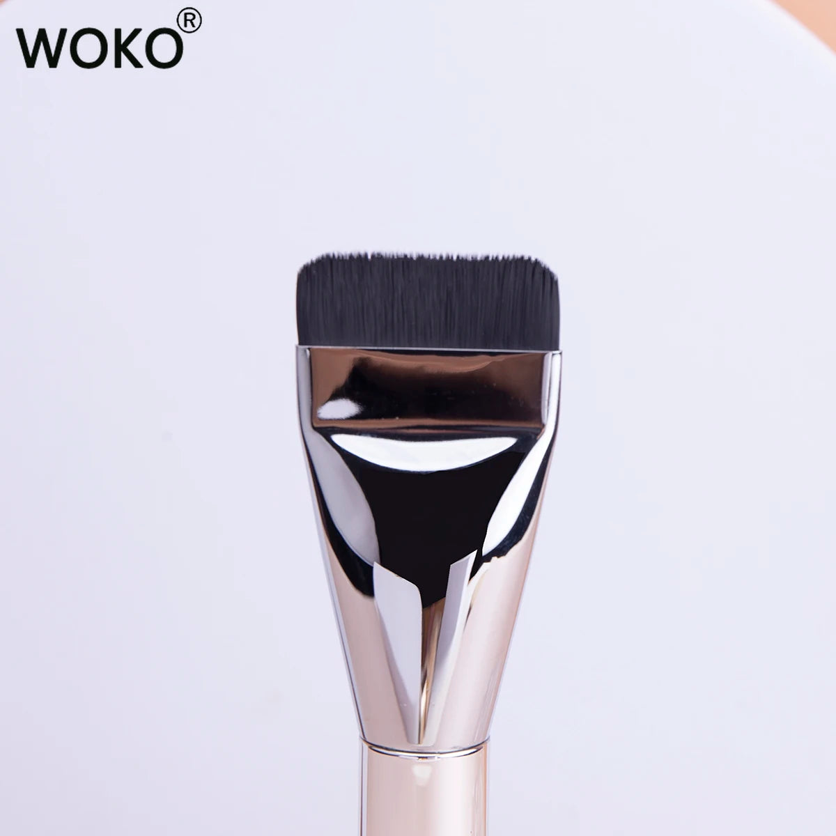 Ultra Thin Foundation Brush Lightweight and Thin Face Contour Brush Flat Contour Brush Blending Foundation Cream Makeup Brushes - GSINAS.com