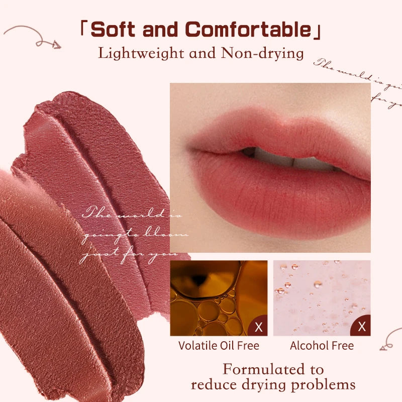 Flower Knows Strawberry Rococo Series Cloud Lip Cream Lipsticks Beauty Glazed Mirror Lip Gloss Delicate Lipstick 3.5g lip gloss - GSINAS.com