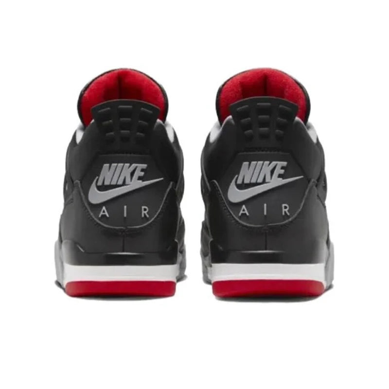 Jordan Air Jordan 4 "Bred Reimagined "Wear-resistant Mid-top Retro Basketball Shoes for Men's - GSINAS.com