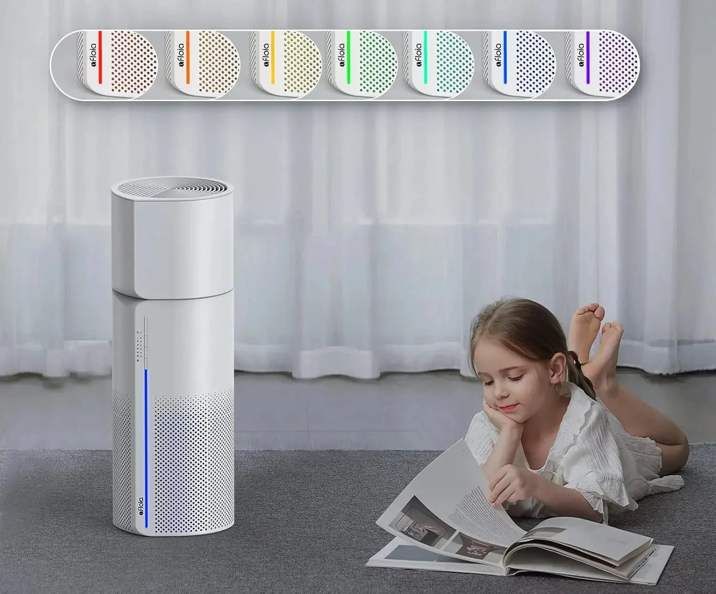 2 in 1 Air Purifier with Humidifier