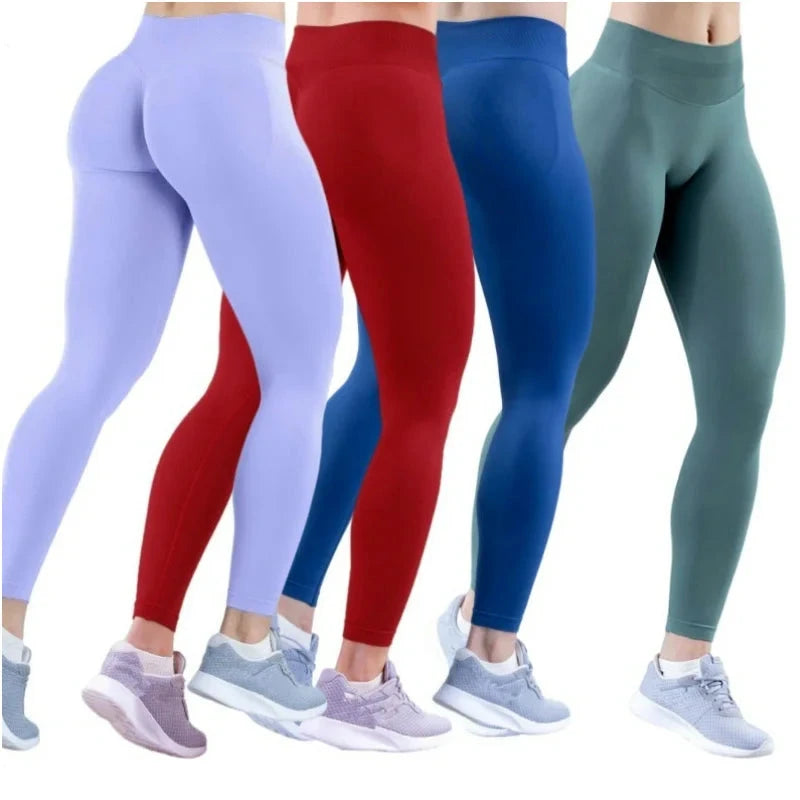 Workout Leggings - Seamless & Elastic