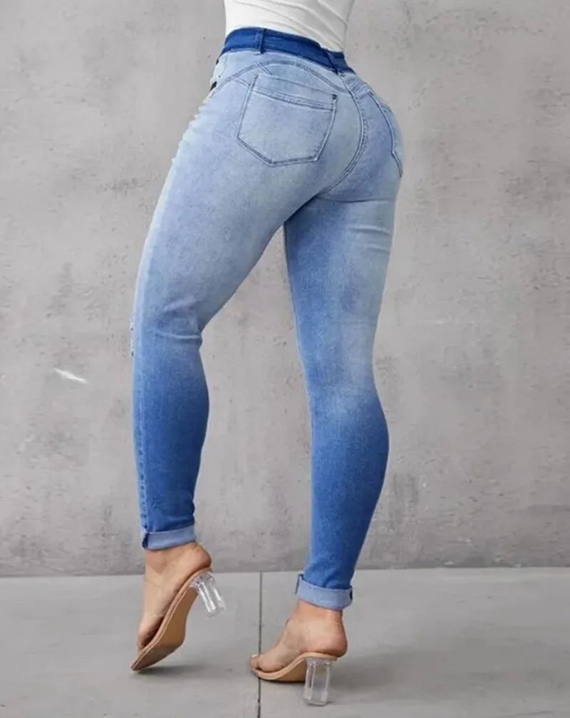 Slim Denim Pants Jeans Fashion Casual Summer Spring