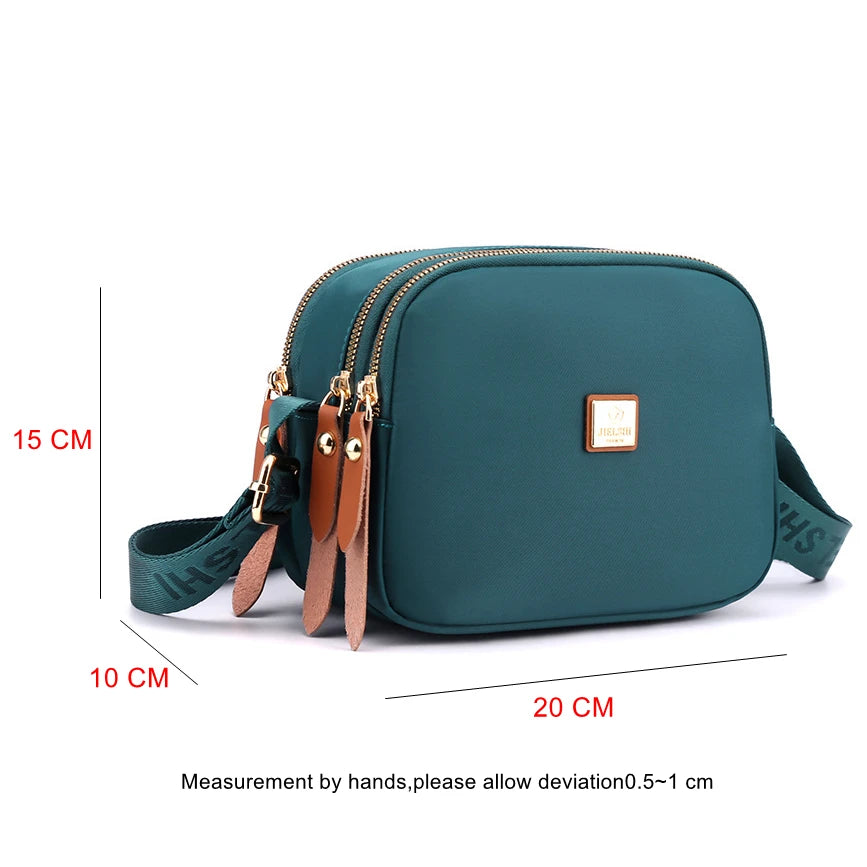 Small Shoulder Bag Women CrossBorder Supply Of Nylon Fabric Leisure Mini Shoulder Bag Ladies Embroidered Han Pocket - GSINAS.com