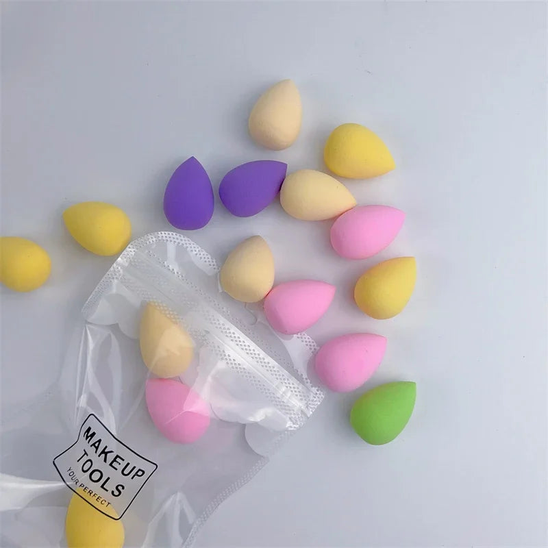 6pcs Mini Makeup Sponge Powder Puff Beauty Sponge for Makeup Concealer Liquid Foundation Face Cosmetic Puff Make Up Sponge - GSINAS.com