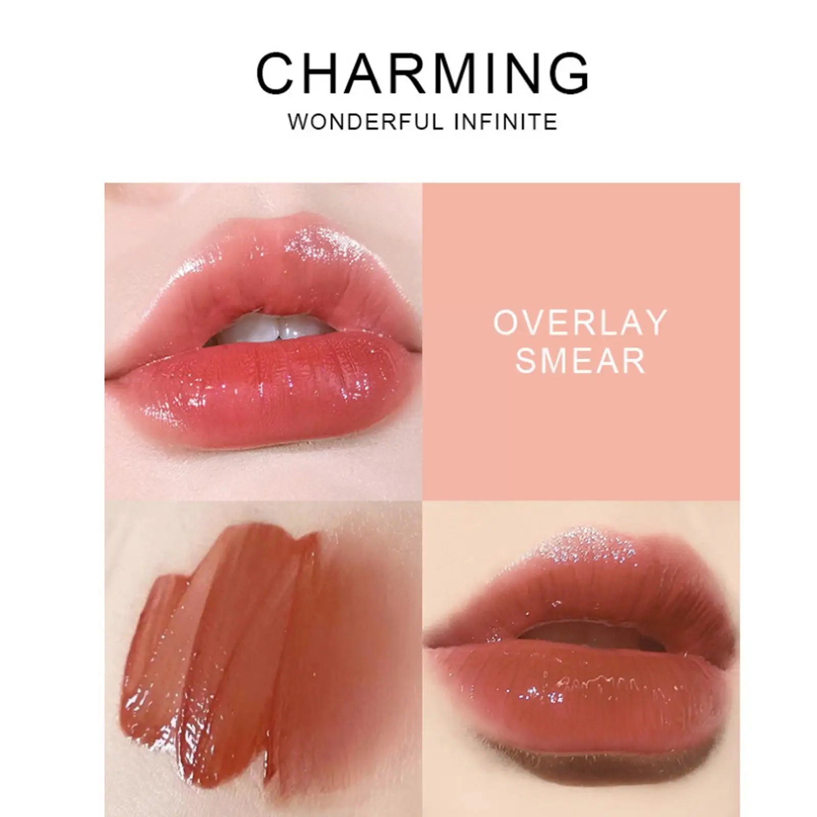 Mirror Water Lip Gloss Lip Glaze Transparent Glass Cosmetics Lip Lipsticks Lips Lip Waterproof Liquid Oil Lipgloss Lipstick H7I1