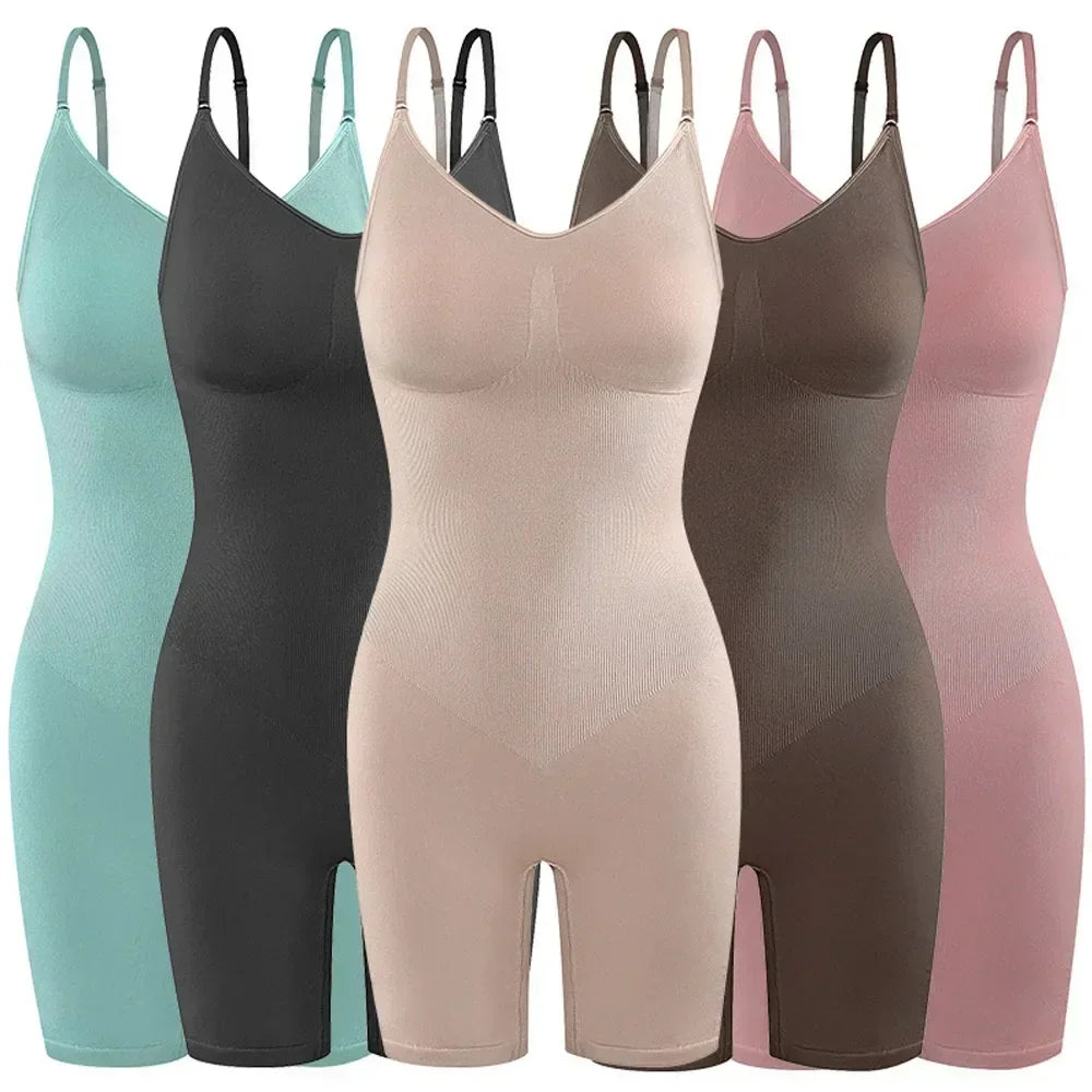 Mujeres Shapewear Bodysuit - Tummy Control Seamless Plus Size Body Shaper for a Firm Figure. - GSINAS.com