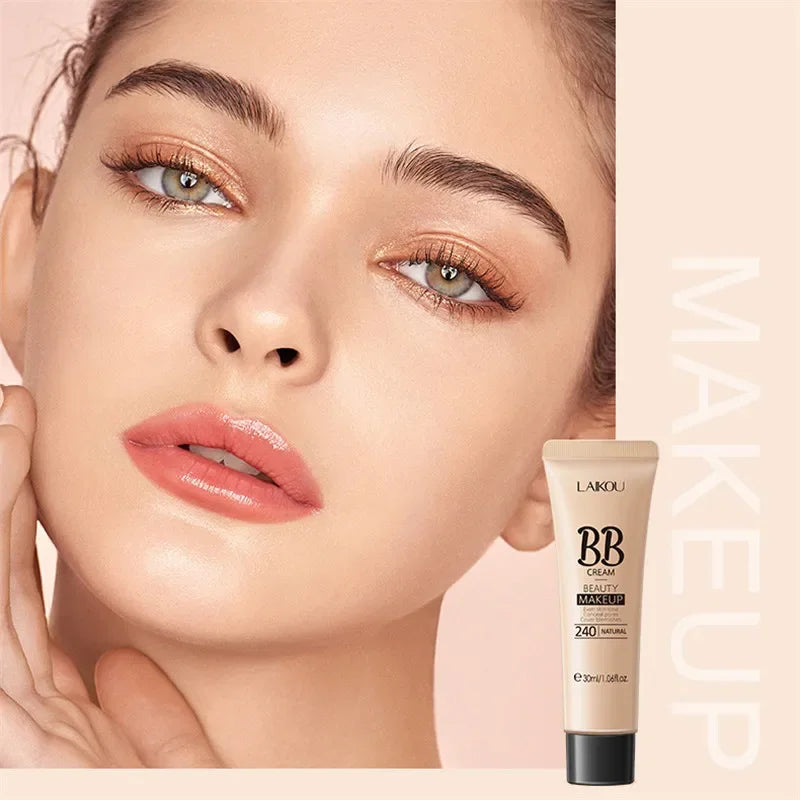 BB Cream Base Makeup Long Lasting Waterproof Brighten Skin Tone Cover Blemishes 30ml Concealer Foundation Liquid Face Makeup - GSINAS.com