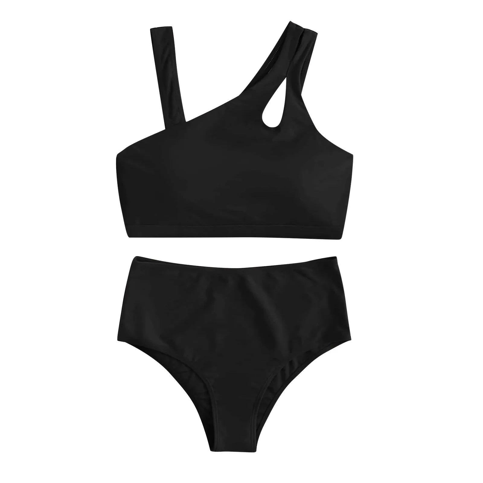 Women's Bikini Swimsuits Women Solid Lace Bikini Set Push Up Swimsuit Beachwear Padded Swimwear Womens Tankini Bathing Suits - GSINAS.com