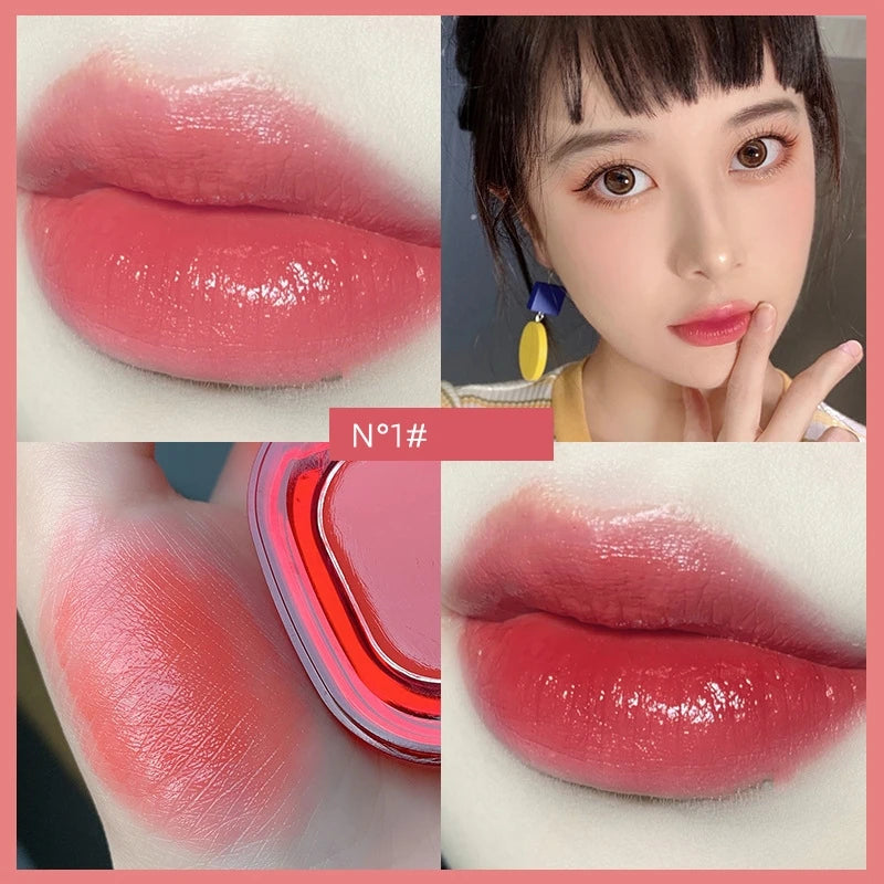 Gella's 6 Colors Sexy Red Lipsticks Waterproof Moisturizing Lip Glaze Tint Long Lasting Lip Stick Makeup Korean Cosmetics - GSINAS.com