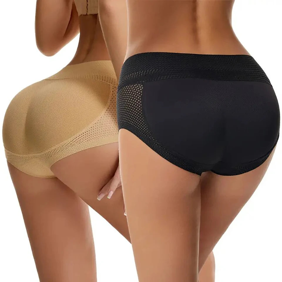 Butt Lifter High Waist Fake Buttocks Control Panties with Padded Underwear Briefs