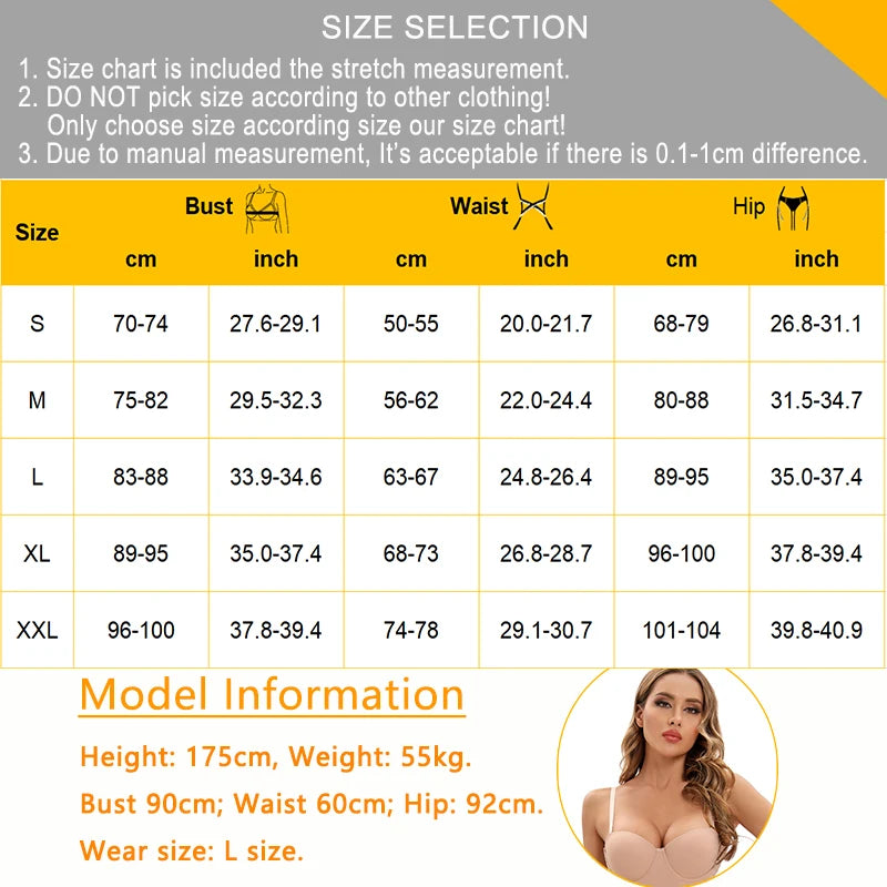 Smooth Silk Bodysuit Shapewear - Slimming Tummy Shaper Underwear for a Sexy Silhouette.