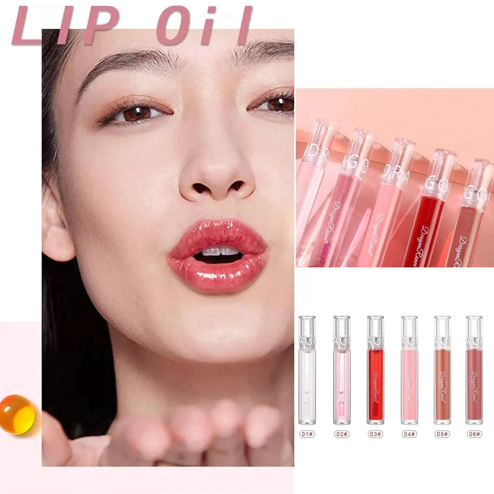 Mirror Water Lip Gloss Lip Glaze Transparent Glass Cosmetics Lip Lipsticks Lips Lip Waterproof Liquid Oil Lipgloss Lipstick H7I1